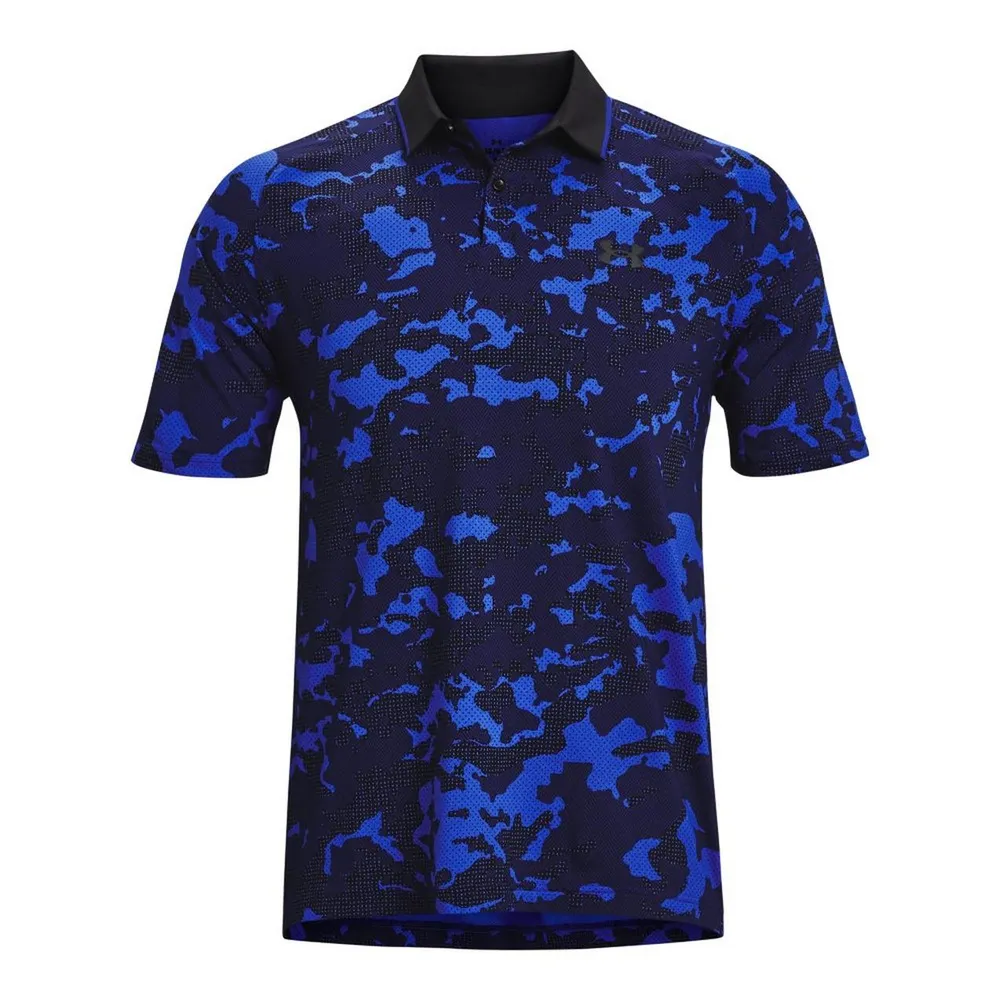 Men's Iso-Chill Charged Camo Short Sleeve Polo