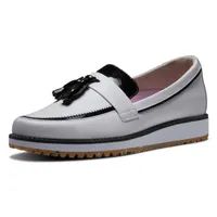Women's FJ Sandy Slip On Golf Shoe - White/Black