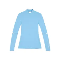 Women's NK Mock Neck Longsleeve Golf Top