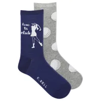 Women's Love to Club Crew Sock - 2 Pack