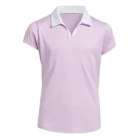 Girl's Raglan Short Sleeve Polo