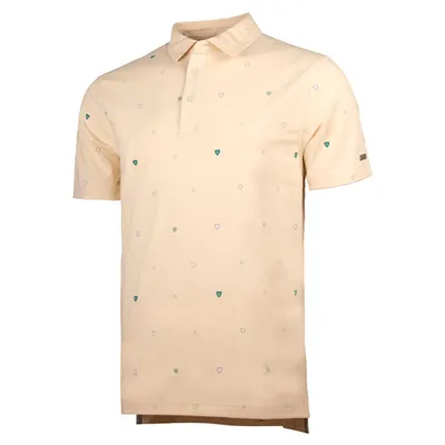 Men's Player Heritage Print Short Sleeve Polo