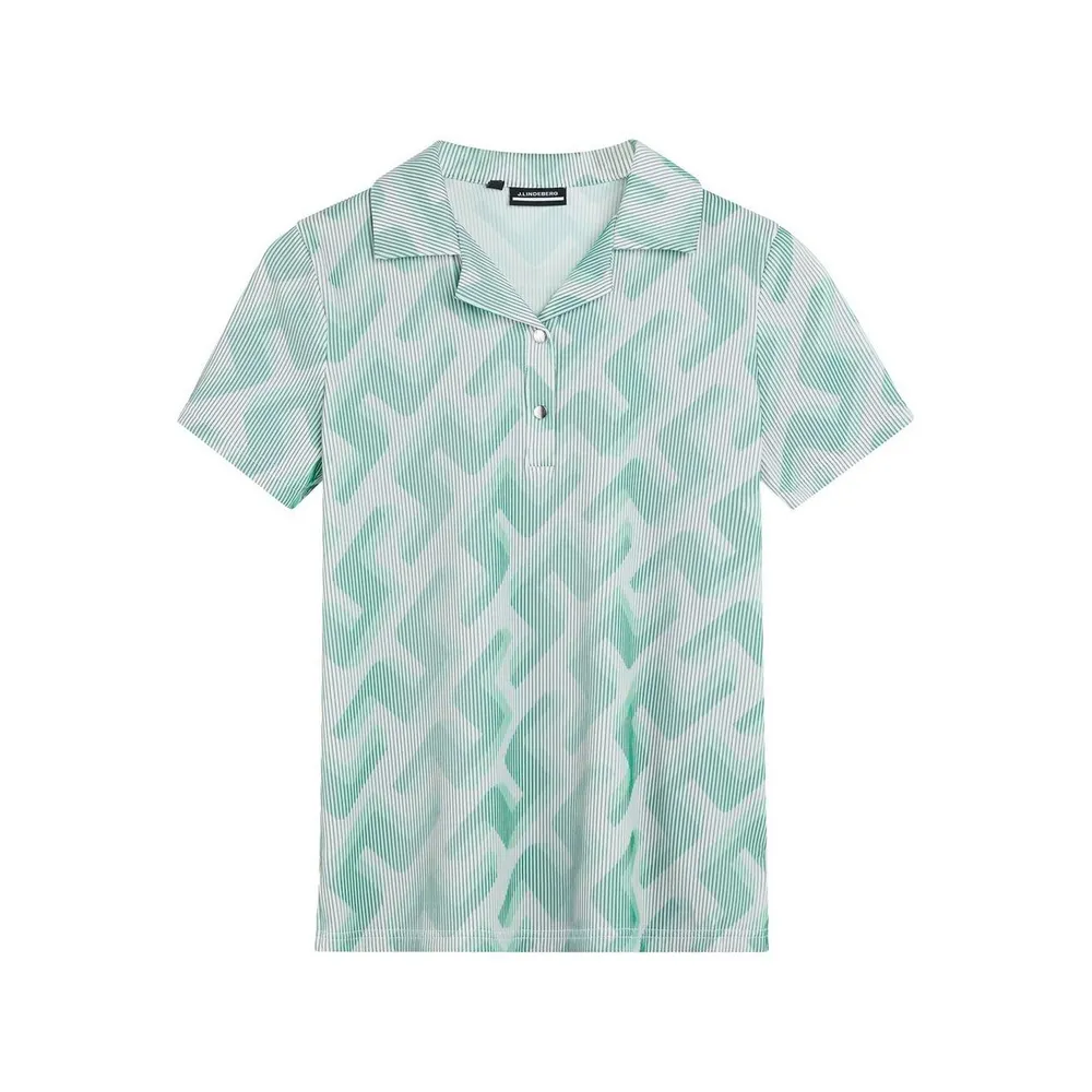 Women's Solange 3D Rib Short Sleeve Polo