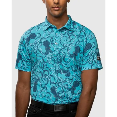 Men's What's Kraken Short Sleeve Polo