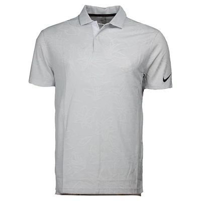 Men's TW Dri-Fit Floral Jacquard Short Sleeve Polo