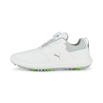 Junior Ignite PWRCAGE Spiked Golf Shoe - White