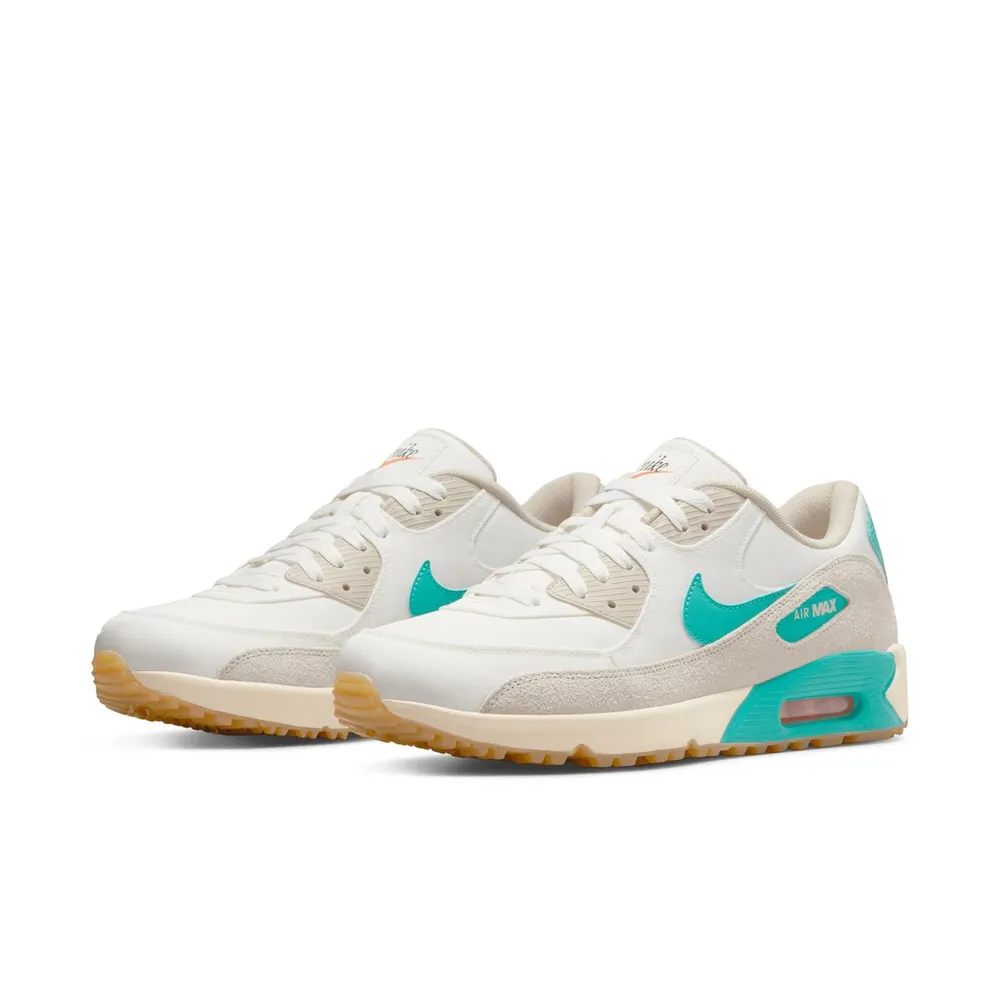 Air Max 90G NRG M22 Spikeless Golf Shoe - White/Teal