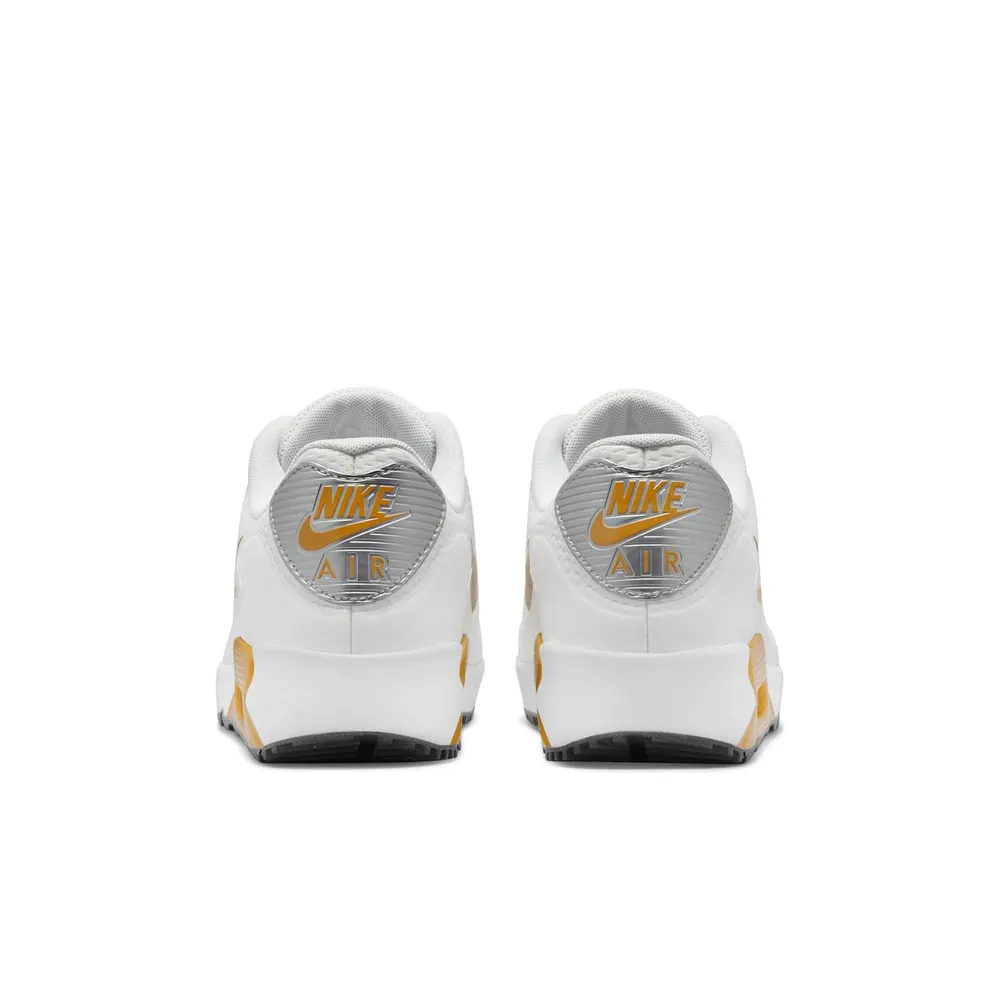 Air Max 90 G NRG P22 Spikeless Golf Shoe - White/Gold