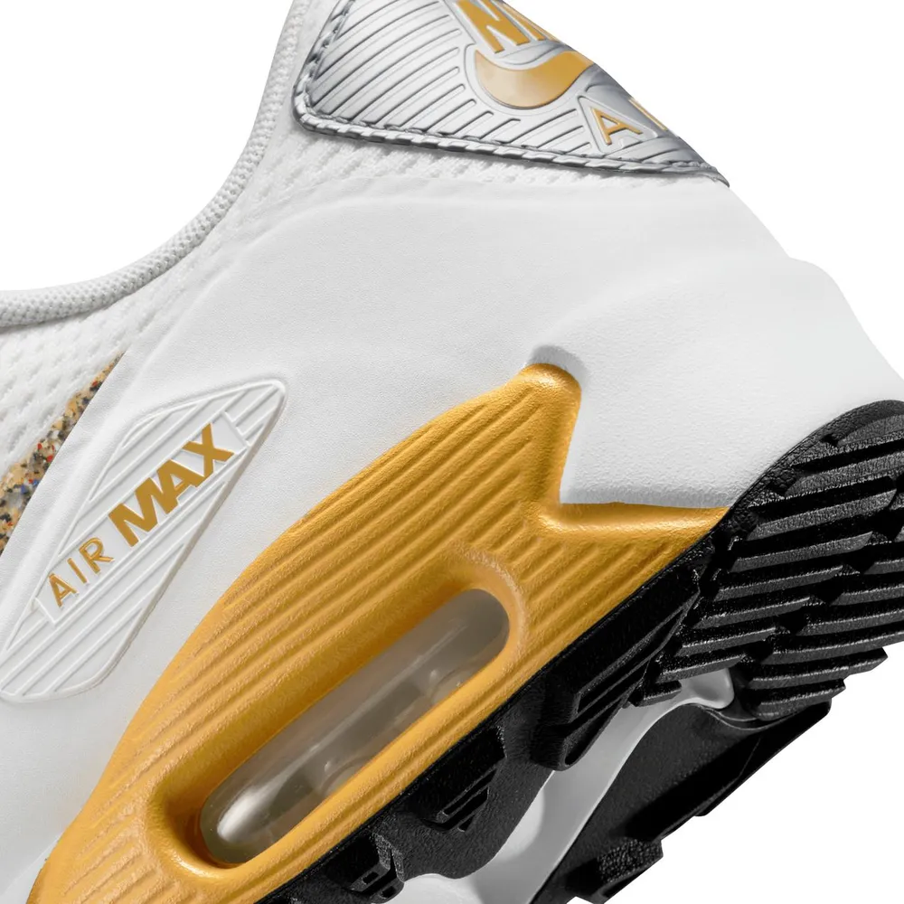 Air Max 90 G NRG P22 Spikeless Golf Shoe - White/Gold