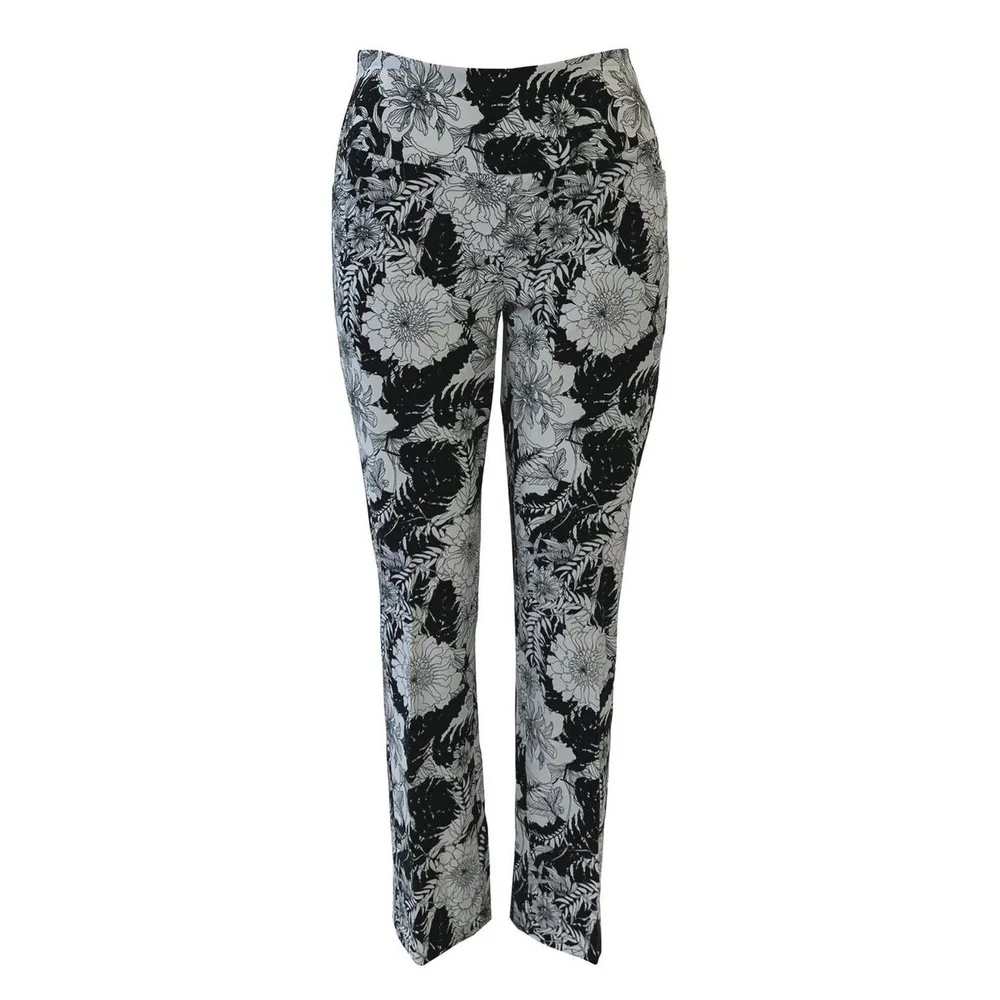 Women's Techno Bouquet Print Ankle Pant