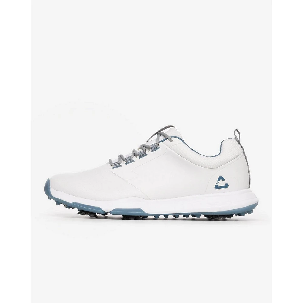 Men's The Ringer Spiked Golf Shoe - White/Blue