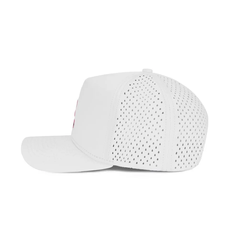 Men's Flower Crossed Tees Perforated Performance Adjustable Cap