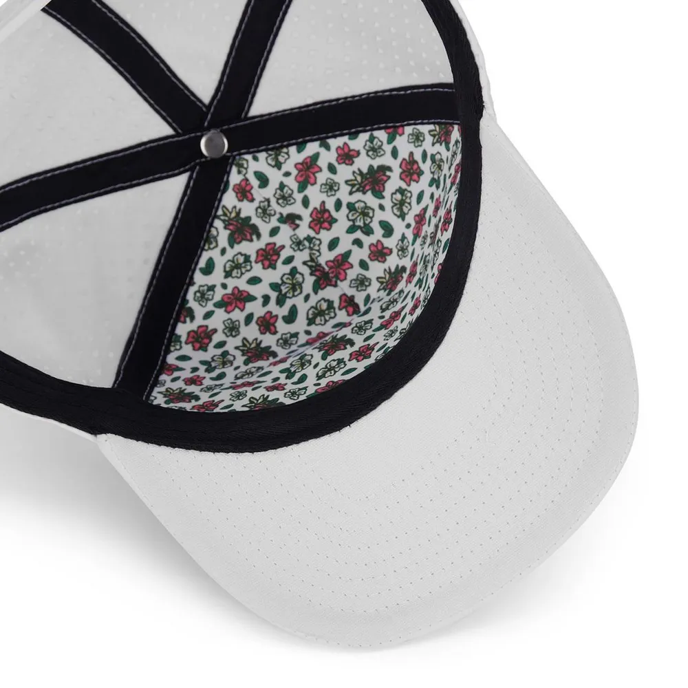 Men's Flower Crossed Tees Perforated Performance Adjustable Cap