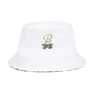 Men's Flower Crossed Tees Mixed Print Bucket Hat