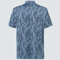 Men's Marble Jacquard Short Sleeve Polo