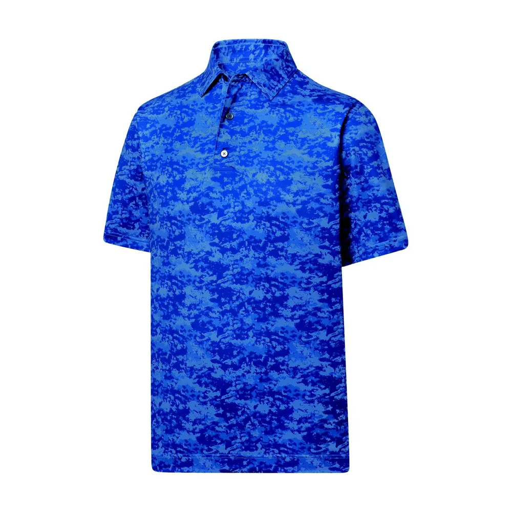 Men's Cloud Camo Short Sleeve Polo