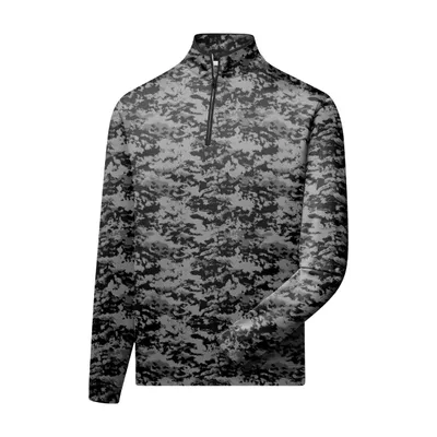 Men's Cloud Camo 1/4 Zip Pullover