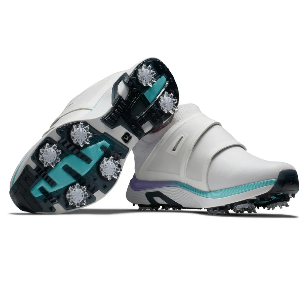 Women's Hyperflex BOA Spiked Golf Shoe - White/Multi