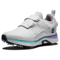 Women's Hyperflex BOA Spiked Golf Shoe - White/Multi