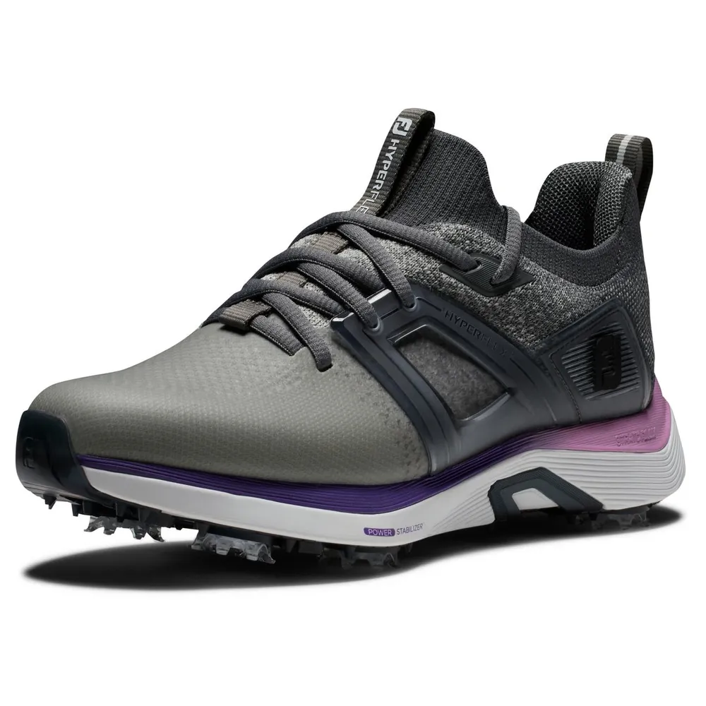 Women's Hyperflex Spiked Golf Shoe - Grey