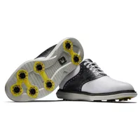 Men's Traditions Saddle Spiked Golf Shoe - White