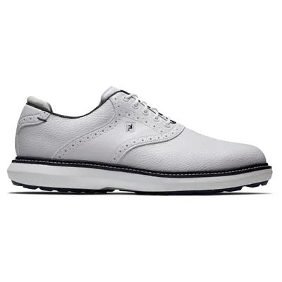Men's Traditions Spikeless Golf Shoe - White