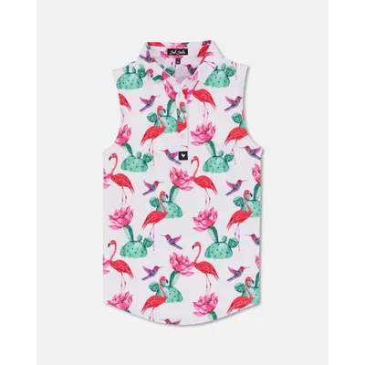 Women's Flock With Me Sleeveless Polo