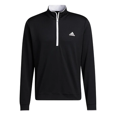 Men's Solid 1/4 Zip Pullover