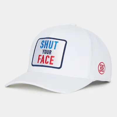 Men's Shut Your Face Snapback Cap