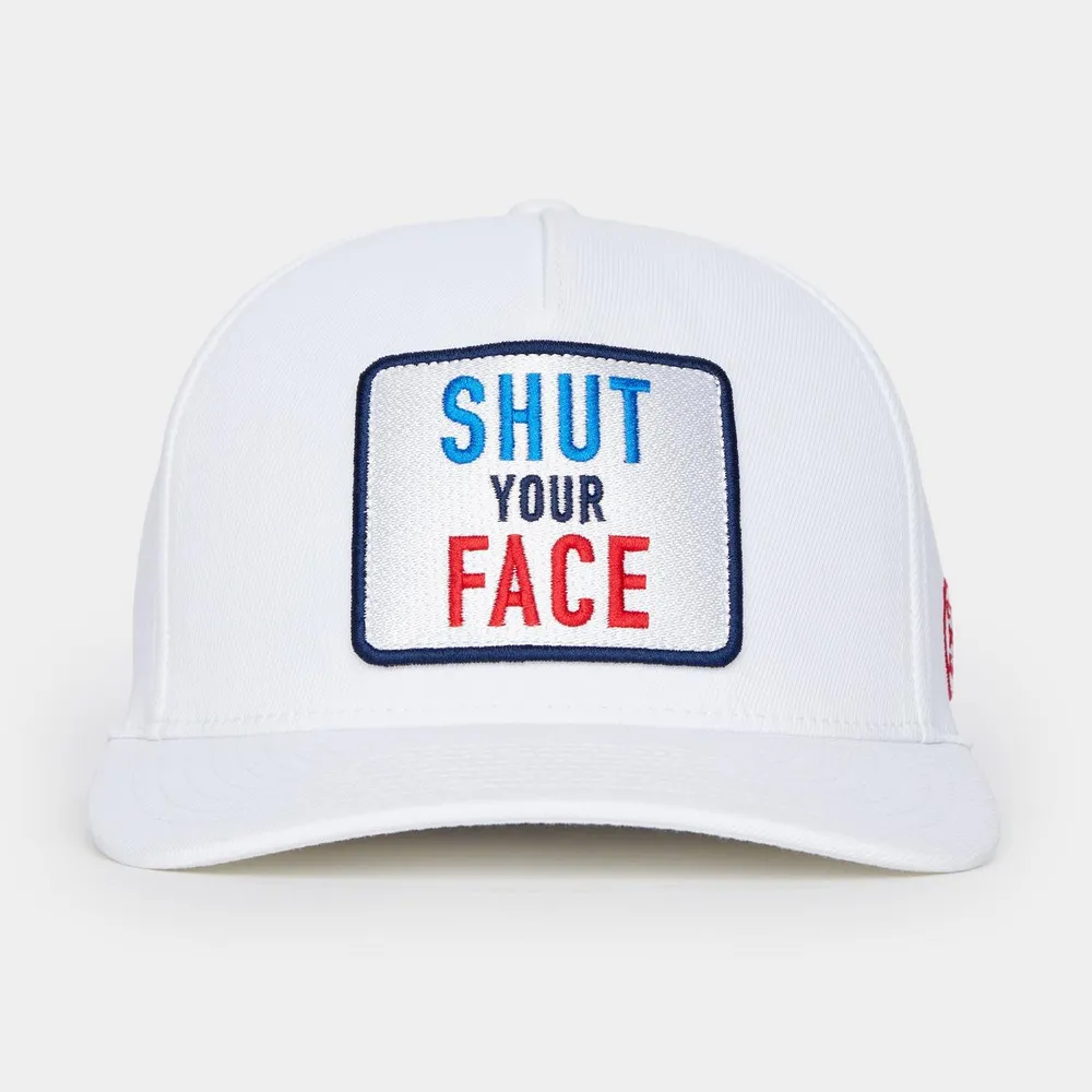 Men's Shut Your Face Snapback Cap