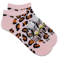 Women's Cheetah Golf Mom Low Cut Sock