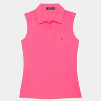 Women's Pique Sleeveless Polo