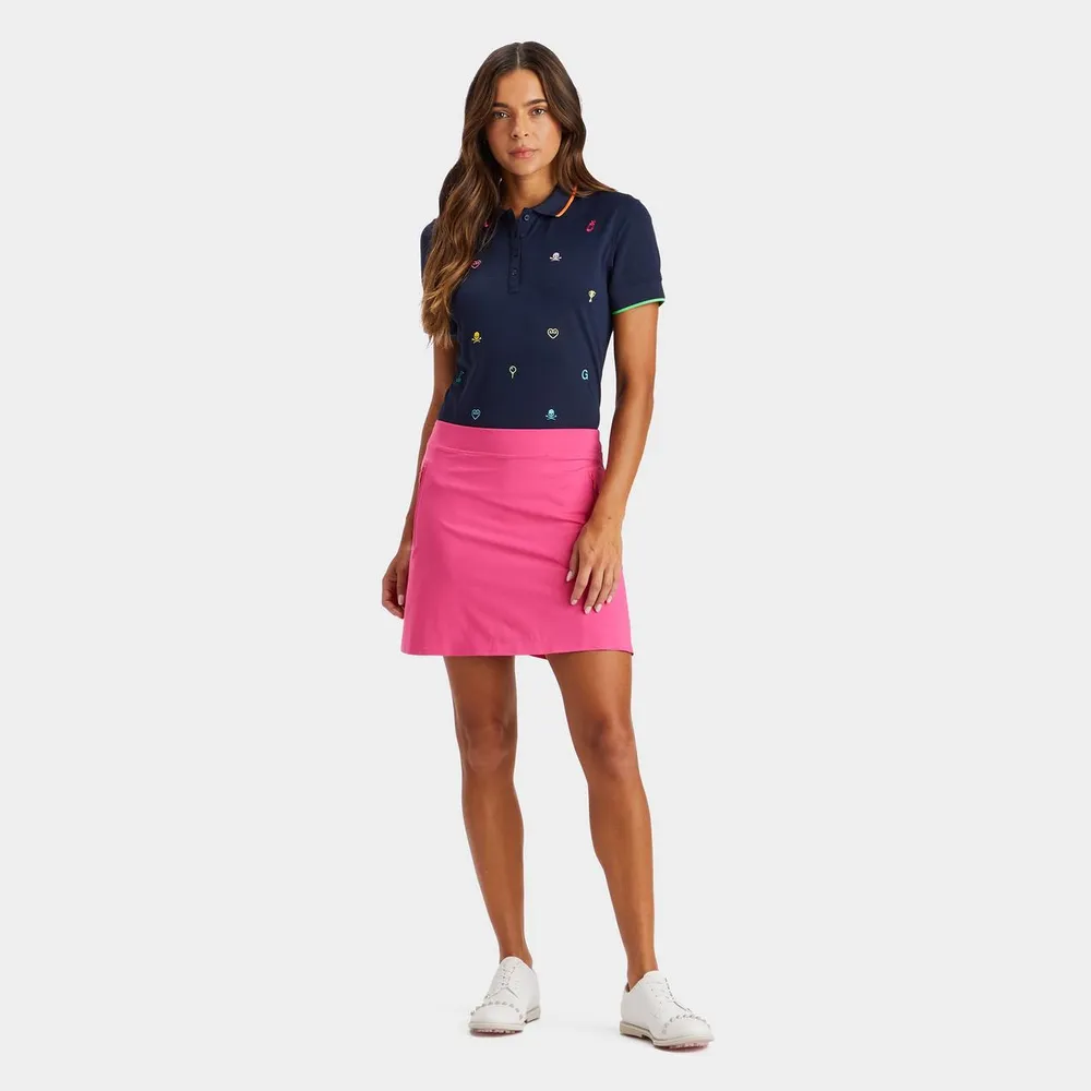 Women's Icon Embroidered Short Sleeve Polo