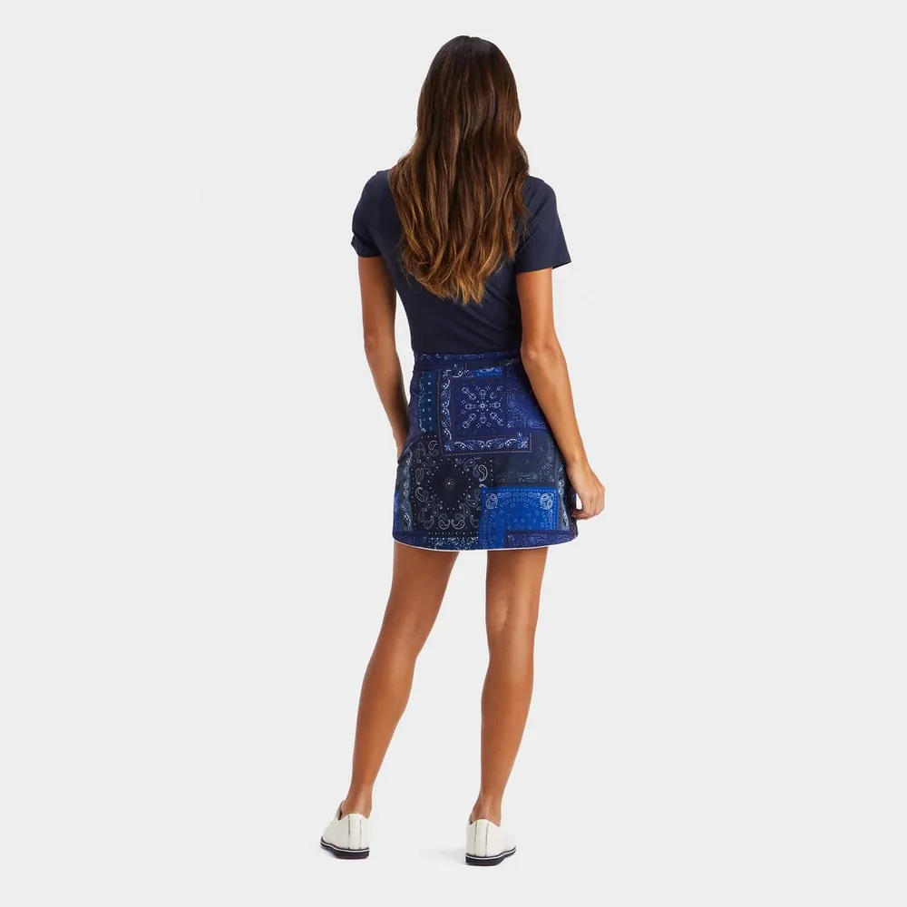 Women's Bandana Print Skort