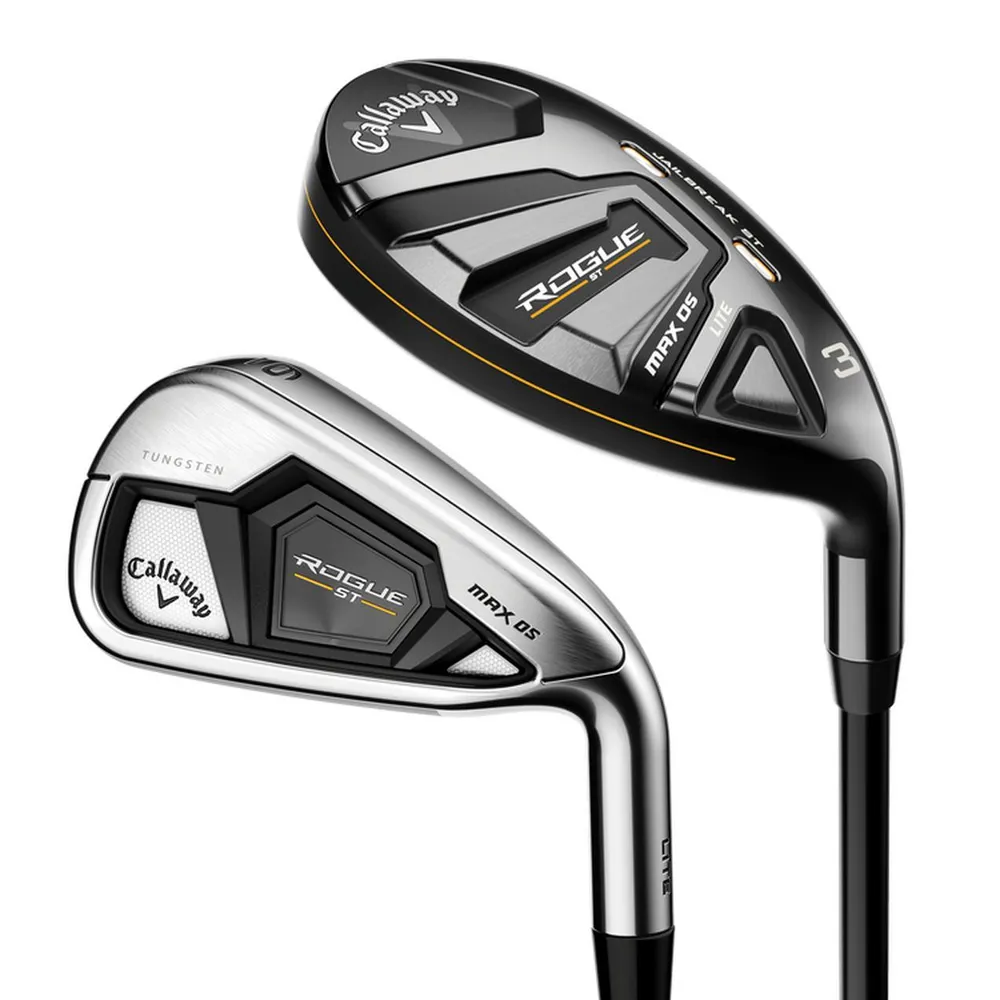 DEMO Rogue ST Max OS Lite 4H 5H 6-PW AW Combo Iron Set with Graphite Shafts