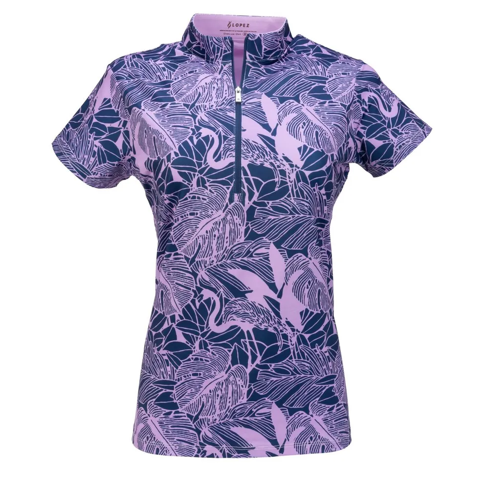 Women's Lush Short Sleeve Polo Plus