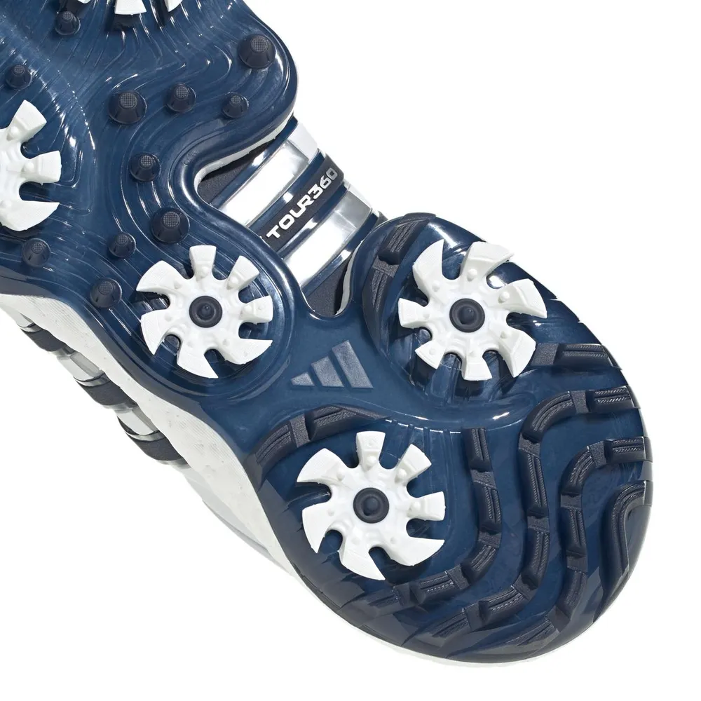 Men's TOUR360 22 Spiked Golf Shoe - White/Navy