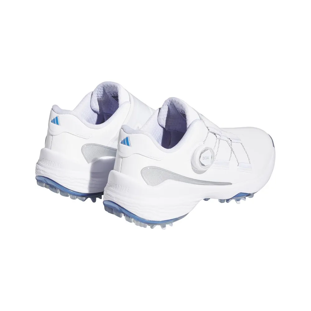 Women's ZG23 BOA Spiked Golf Shoe - White/Blue