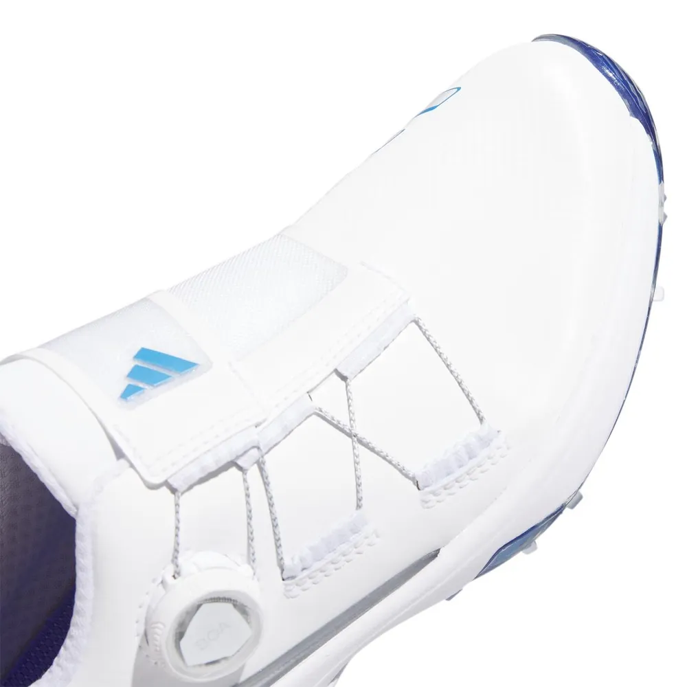 Women's ZG23 BOA Spiked Golf Shoe - White/Blue