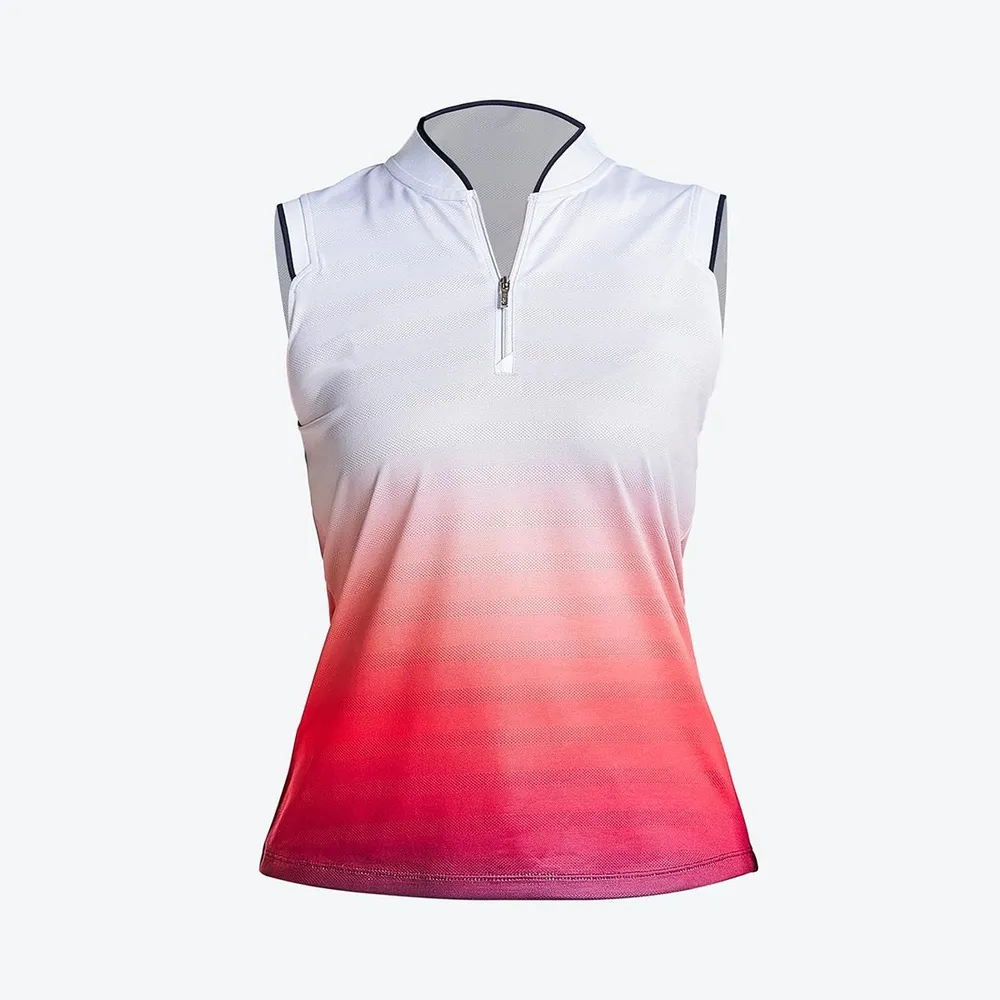 Women's Summer Mock Sleeveless Top