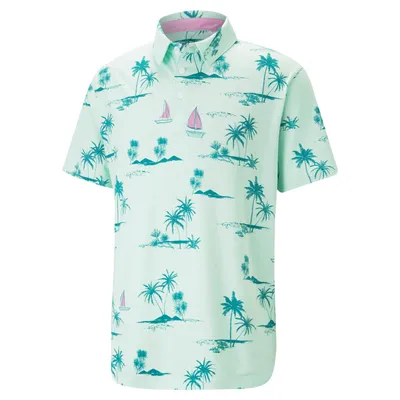 Men's Cloudspun Low Tide Short Sleeve Polo