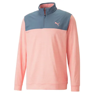 Men's Cloudspun Colourblock 1/4 Zip Pullover