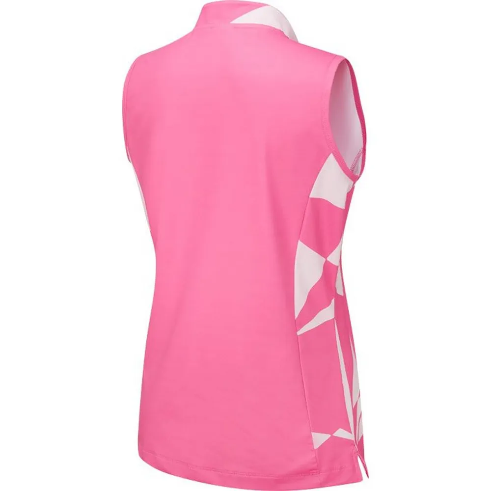 Women's Mandarin Collar Sleeveless Top