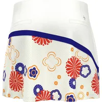 Women's Retro Print Skort