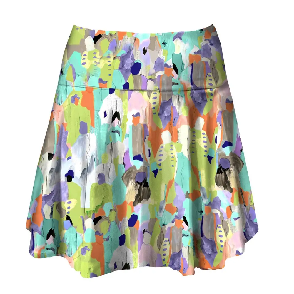 Women's Shibuya Printed 16 Inch Skort