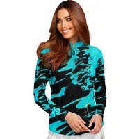 Women's Snakeskin Print Sunsense Long Sleeve Top