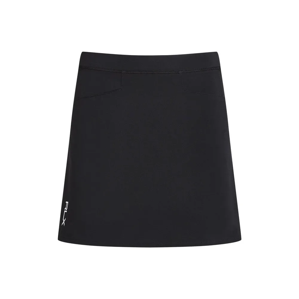 Women's Solid Pleated 17 Inch Aim Skort