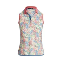 Women's Key West Print Sleeveless Polo