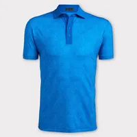 Men's Printed Short Sleeve Polo