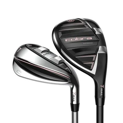 Women's T-Rail 5H 6H 7-PW SW Combo Iron Set with Graphite Shafts